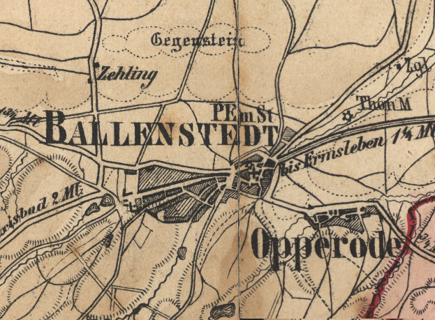 Auszug Karte von