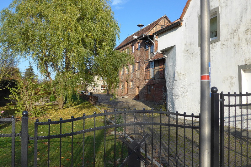 Blick in den Mühlenhof