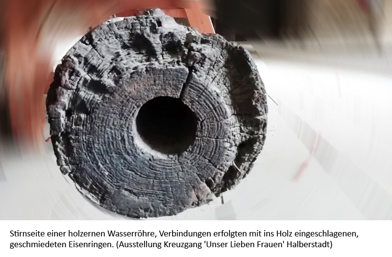 Ausstellungsstück im Kreuzgang der Liebfruenkirche