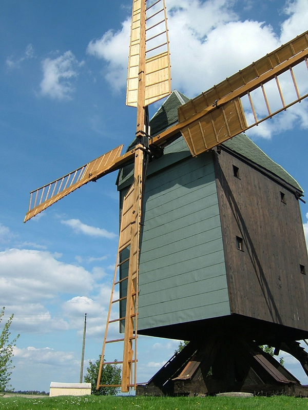 Die instandgesetzte Mühle